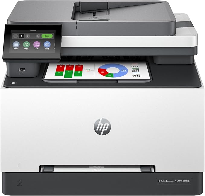 HP Color Laserjet Pro MFP 3301fdw Color Laser Printer